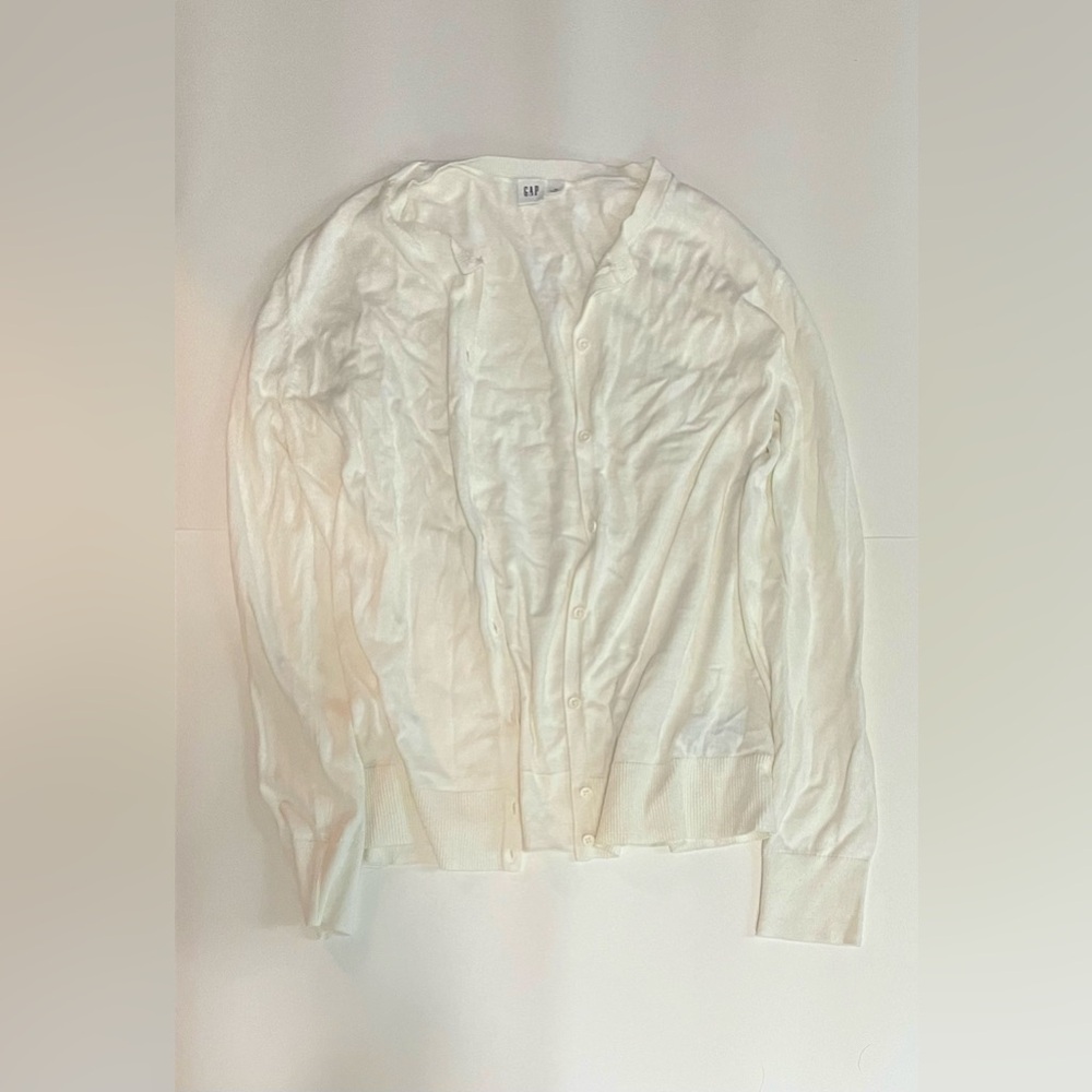 GAP White Cardigan